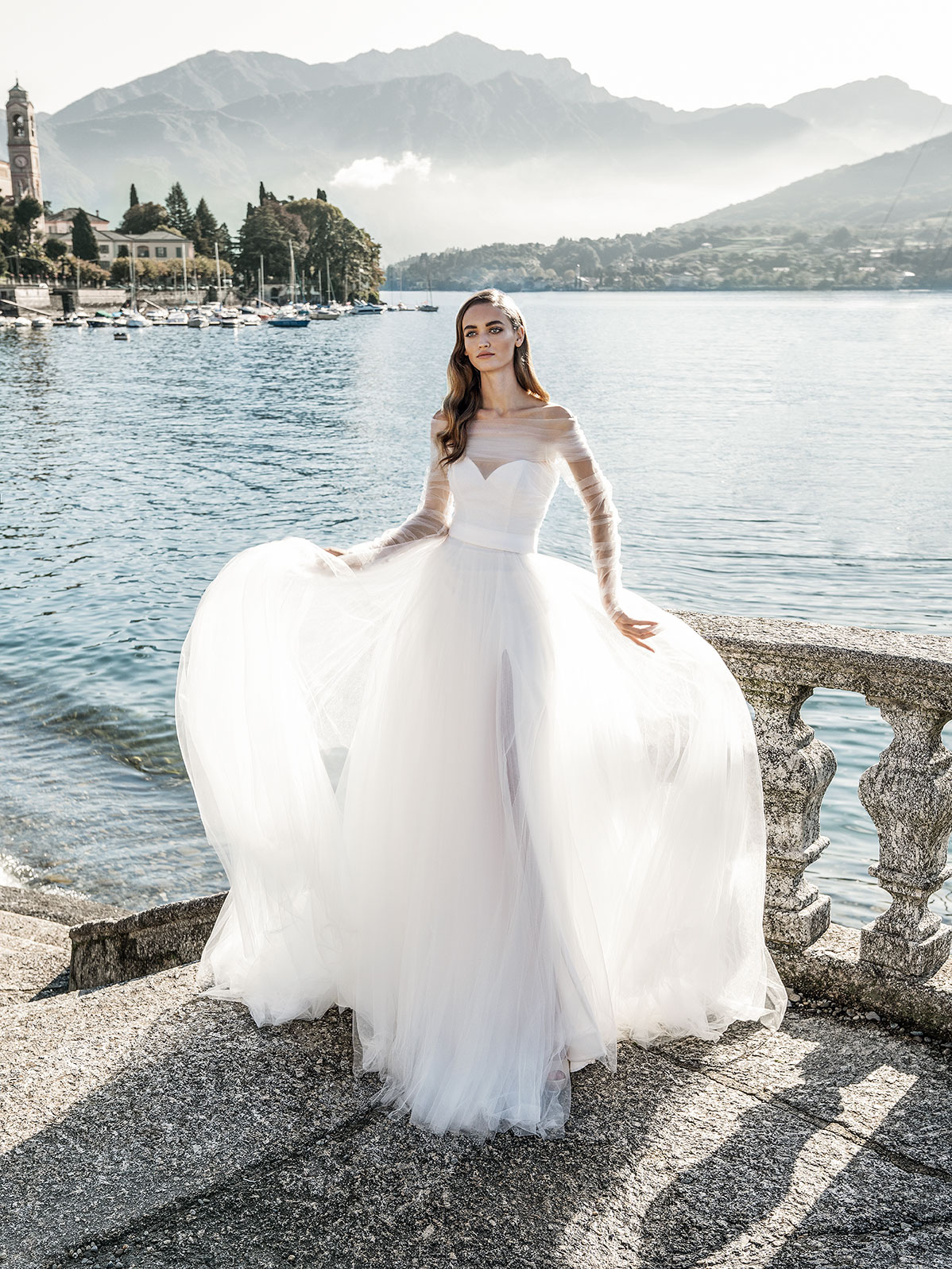 modello Mikonos collezione Dream's Love Alessandro Angelozzi Couture abiti da sposa