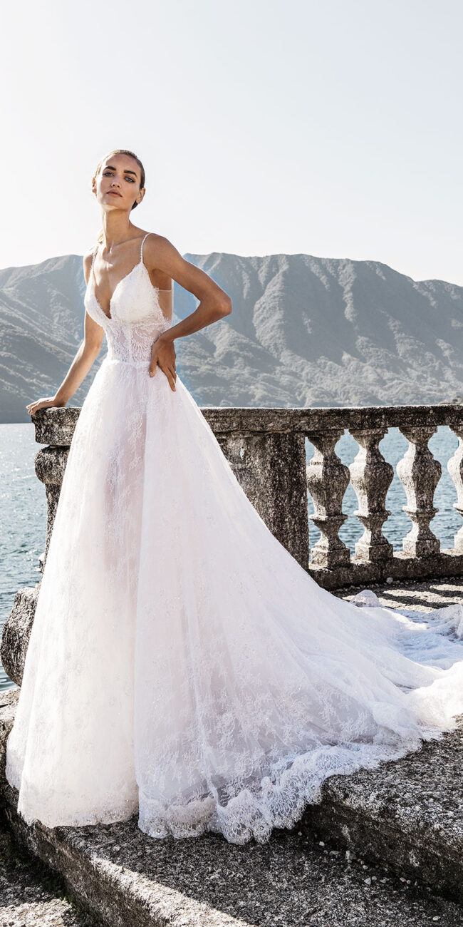modello Burano collezione Heidi Loves Peter Alessandro Angelozzi Couture abiti da sposa