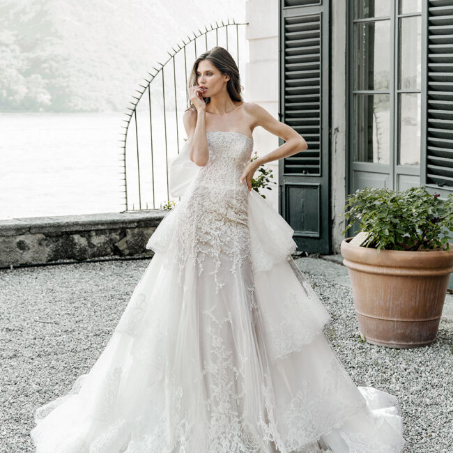 modello Pantelleria collezione Dream's Love Alessandro Angelozzi Couture abiti da sposa