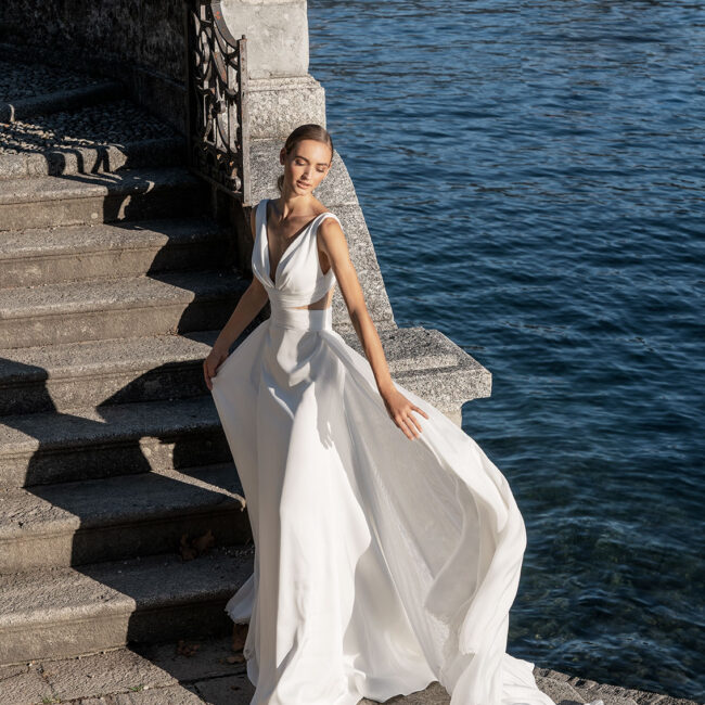 modello Palau collezione Dream's Love Alessandro Angelozzi Couture abiti da sposa