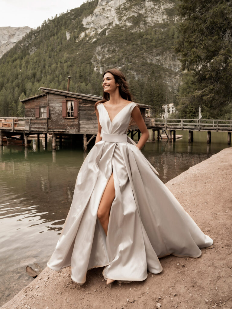 modello Amarone collezione Heidi Loves Peter Alessandro Angelozzi Couture abiti da sposa