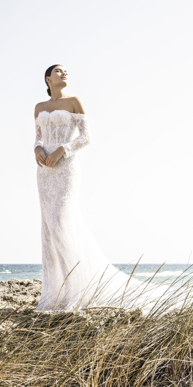modello Venezia collezione Savage Love Alessandro Angelozzi Couture abiti da sposa