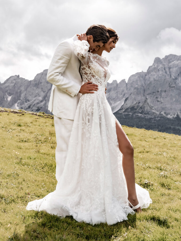 modello Soave collezione Heidi Loves Peter Alessandro Angelozzi Couture abiti da sposa